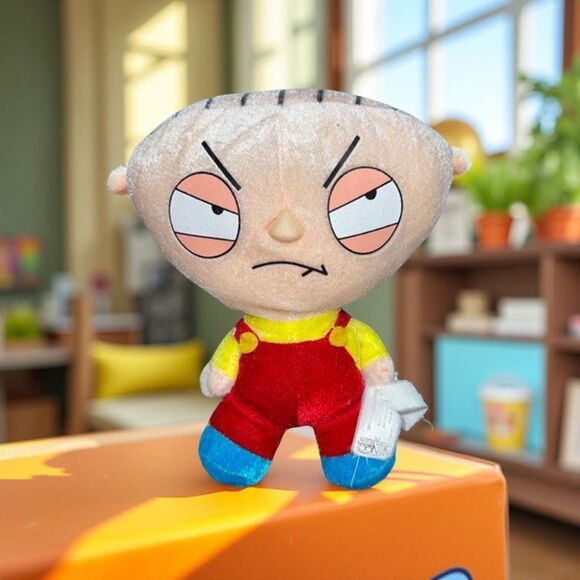 2007 Nanco The Family Guy Stewie Griffin 20th Century Fox Plush 5" - Picture 1 of 4